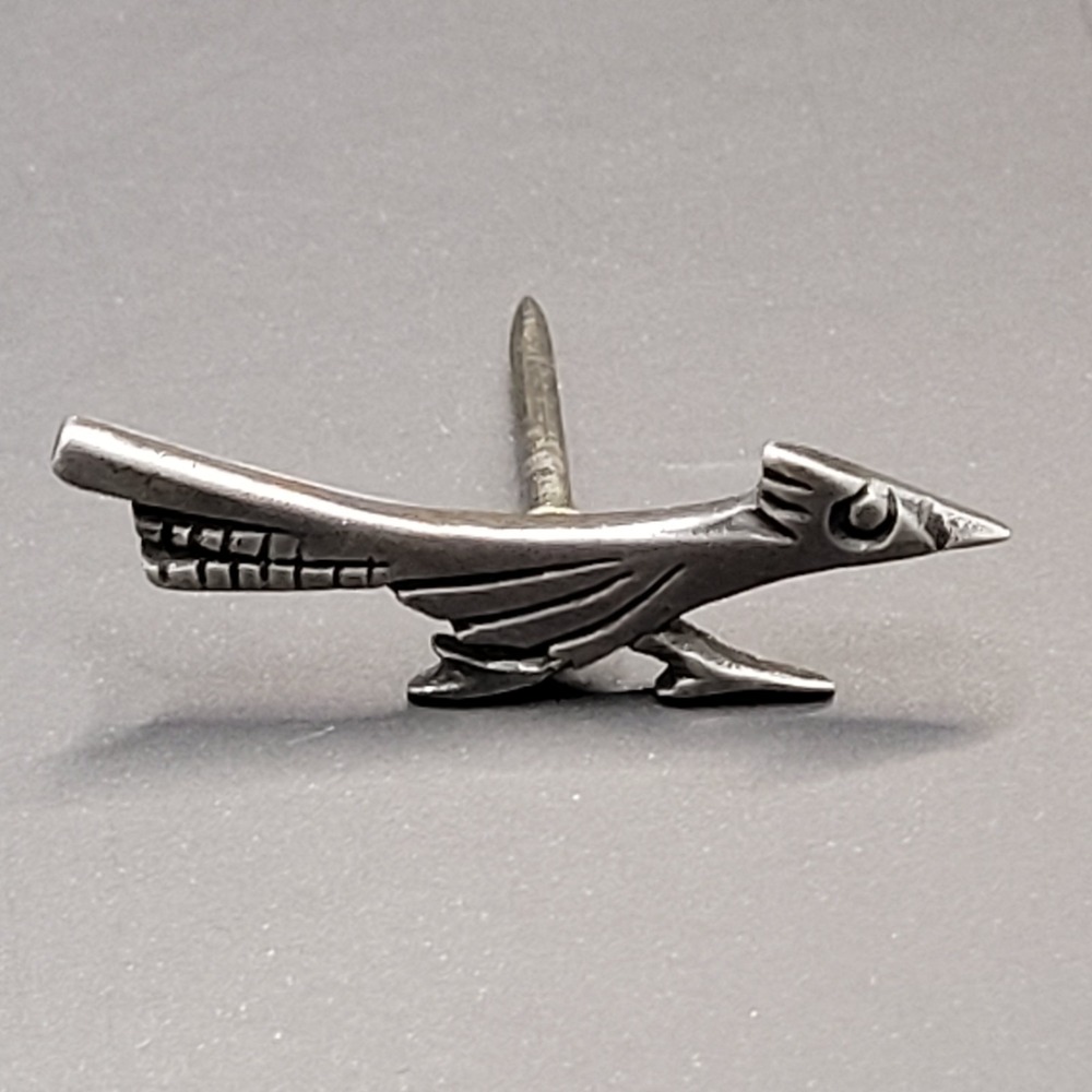 VTG Retired James Avery Sterling Silver Roadrunner Brooch‎